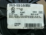  Southwire 27021501 Fixture Wire Tffn 18 Awg Black Nylon Jacket  Factory Sealed Image