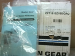  Boston Gear CF71815ZVB5GRO Speed Reducer 15:1 Ratio 1.13 HP Tor Image