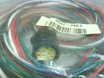  Woodhead 3R9004A20F180 Mini Change Receptacle 9P Female Stright Factory Sealed Image