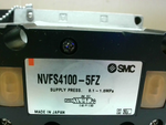  SMC NVFS4100-5FZ-04T Solenoid Vave 24VDC Coil .01-1.0 MPa Image