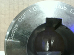  Dodge DGF 1.0 Rigid Hub Coupling 40mm Bore Keyed Image