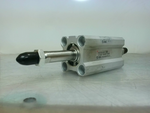  SMC CQ2WB20-40DM Compact Air Cylinder Double Rod 20mm Bore 40mm Image