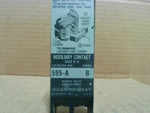  Allen Bradley 595-A Overload Relay Auxiliary Contact Size 0-5 Image