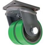  Hamilton 5-MDD-83DT-DS-4SL Dual Wheel Swivel Caster 8' 5000lb Image