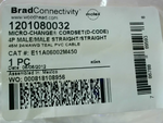  Brad Connectivity 1201080032 Micro Change Cordset 4P Male/Male Image