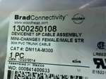  Brad Connectivity DN11A-M300 Mini-Change Cordset 5P Male/Female Image