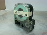  K-Sun 224BW  24mm Tape Black on White Label 1" Authorized Deale Image