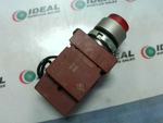  General Electric P9MPLRSDN30NHJI Red Lens Illuminated Satin Chr Image