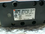  SMC VSS8-8-FG-S-3EZ-V1 Solenoid Valve 24VDC Image