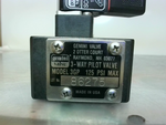  Gemini Valve 3GP 3-Way Pilot Solenoid Valve 125 PSI Image