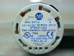  Allen Bradley 854J-24TL4 /A  Red Steady LED Stack Light 24 V AC Image