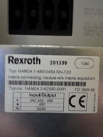  Rexroth NAM04.1-480-0450-NN-120 Power Supply Module 3 AC 400-48 Image