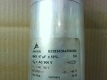  Epcos B25834-D6476-K004 Power Capacitor MKV 47 uF UN=900VAC Image