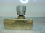  Parker PF400B Hydraulic Flow Control Valve 1/4"NPT 2000PSI 4A78 Image