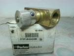  Parker PF400B Hydraulic Flow Control Valve 1/4"NPT 2000PSI 4A78 Image