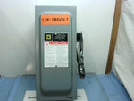  SQUARE D H222N 60Amp 120/208 Volt 2 Pole Heavy Duty Fusible Saf Image