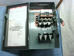  SQUARE D PQ3603GGSRA 30Amp 600V 3 Pole Fusible Bus Plug Switch Image
