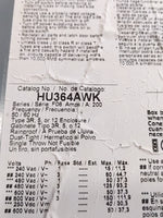  SQUARE D HU364AWK 200Amp 600V 3PH Non-Fused Nema12 3R Disconnec Image
