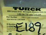  Turck RSM RKM 461-11M/S3059 Cordset 4 Pin Male/Female Stright 1 Image