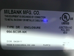  MILBANK 664SC3RNK Screw Cover Enclosure Image