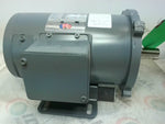  Boston Gear 1/3 HP DC Motor 1750 RPM 56C Frame 90 VDC ENCL TENV Image