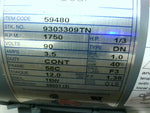  Boston Gear 1/3 HP DC Motor 1750 RPM 56C Frame 90 VDC ENCL TENV Image