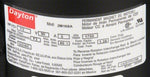  Dayton 1/2HP DC Motor 1725RPM 56C Frame 90VDC Mfg# 2M168D Image