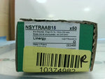  SCHNEIDER ELECTRIC NSYTRAAB15 End Bracket Snap On For 15mm Din Image