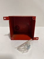  Garvin 52181-SPKR /C Outlet Box 4" Square 3-1/2" Deep w/ Ground Image