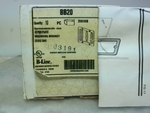  B-line BB20 Cover Plate Mounting Bracket 2 Gang P-Galvanized (1 Image