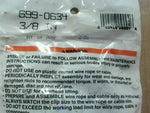  Campbell 699-0634 3/8" Cable Clamp / Wire Rope Clip (11 PCS) Image