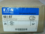  Eaton 661 RT 3/4" EMT Compression Coupling Rain/Concrete Tight Image