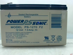  Power-Sonic PS-1270F2-PS-1270 12 Volt 7 AH SLA Battery .250 F2 Image