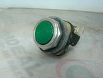  Allen Bradley 800T-PT16G Pilot Light Green 120V 60Hz Push To Test Image