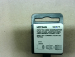  NELSON 50571 3/4" Brass Double-Male Pipe and Hose Connector Image