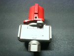  SMC VHS40-F04 0.1-1.0MPa Pneumatic Lock Out Shut Off Valve With Image