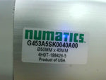  Numatics G453A5SK0040A00 Pneumatic Cylinder 10 Bar Bore80 Strok Image