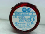  Allen Bradley 855E-24GL4 /A Flashing LED Red Stack Light w/ Bul Image
