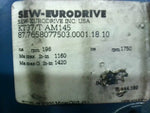  Sew Eurodrive KT37/T AM145 Gearbox 196rpm 1750rmp Image