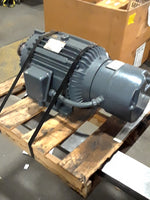  Delco 10HP AC Motor w/ Brake 256UVY 1680RPM 460V 3PH 1G00 Image