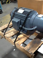  Delco 10HP AC Motor w/ Brake 256UVY 1680RPM 460V 3PH 1G00 Image