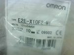  Omron E2E-X10F2-M1 Proximity Sensor Switch 12-24VDC 10mm Image