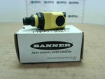  Banner Q256EQ Photoelectric Sensor 10-30VDC, 20m Emitter Range Image