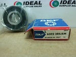  SKF 6302 2RSJEM Bearing Deep Groove Ball Bearing, 15mm ID, 42mm Image