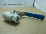  A-T Controls 1CF8M  20-TH 1/2" NPT Ball Valve, Stainless CF8M 1 Image