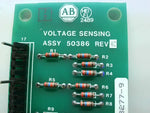  Allen Bradley 50386 /02 Voltage Sensing PC Board Image