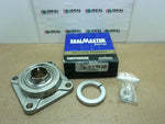  SealMaster S-4448-M207 Bearing Flange Mount Bearing, 4 Bolt Fla Image