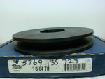  Martin 1 B 64 TB 1610 Bushed V-Belt Pulley One Groove 6-3/4" OD Image