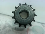  Martin 40BS13HT-5/8 Sprocket 5/8" Keyed Bore 13 Hardened Teeth Image