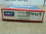  SKF NU 210 ECM  Cylindrical Roller Bearing 50x90x20mm Factory Sealed Image